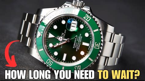 rolex waiting list 2024.